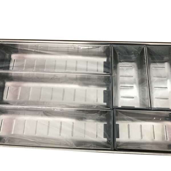 Dtc Smooth Modular Cutlery Tray Set 500W X 500L (Stainless Steel