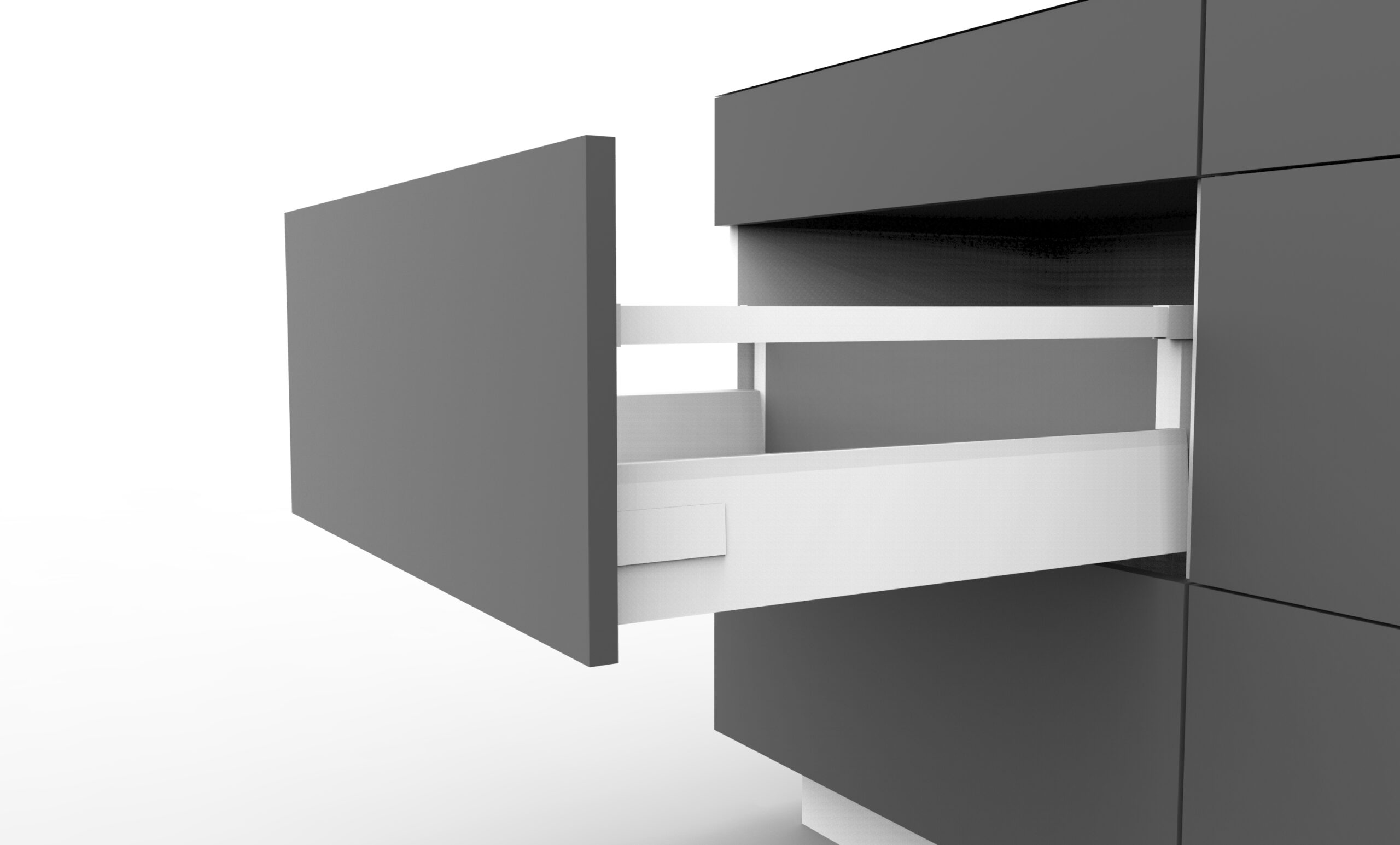 Cemux A-Box 167mm High Double Wall Drawer System