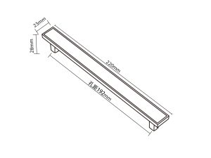 FUSION T-LINE HANDLE