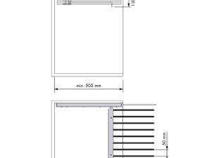3.30027014 chrome pull out trouser holder-drg