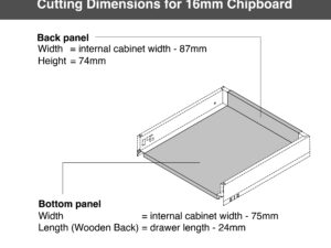 S_Cutting Dimensions for 16mm Chipboard S_Cutting Dimensions for 16mm Chipboard